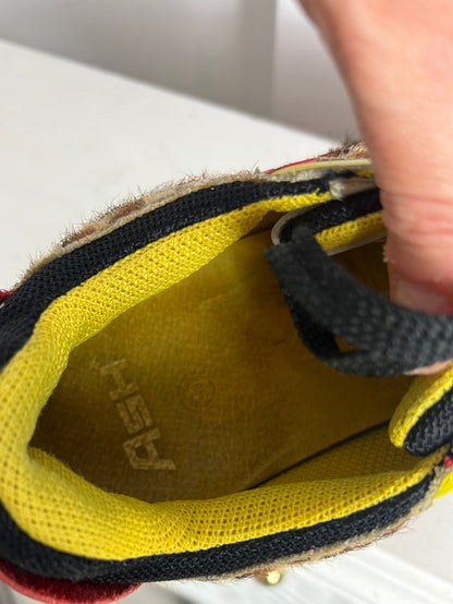 ASH. Zapatillas plataforma colores. T 40