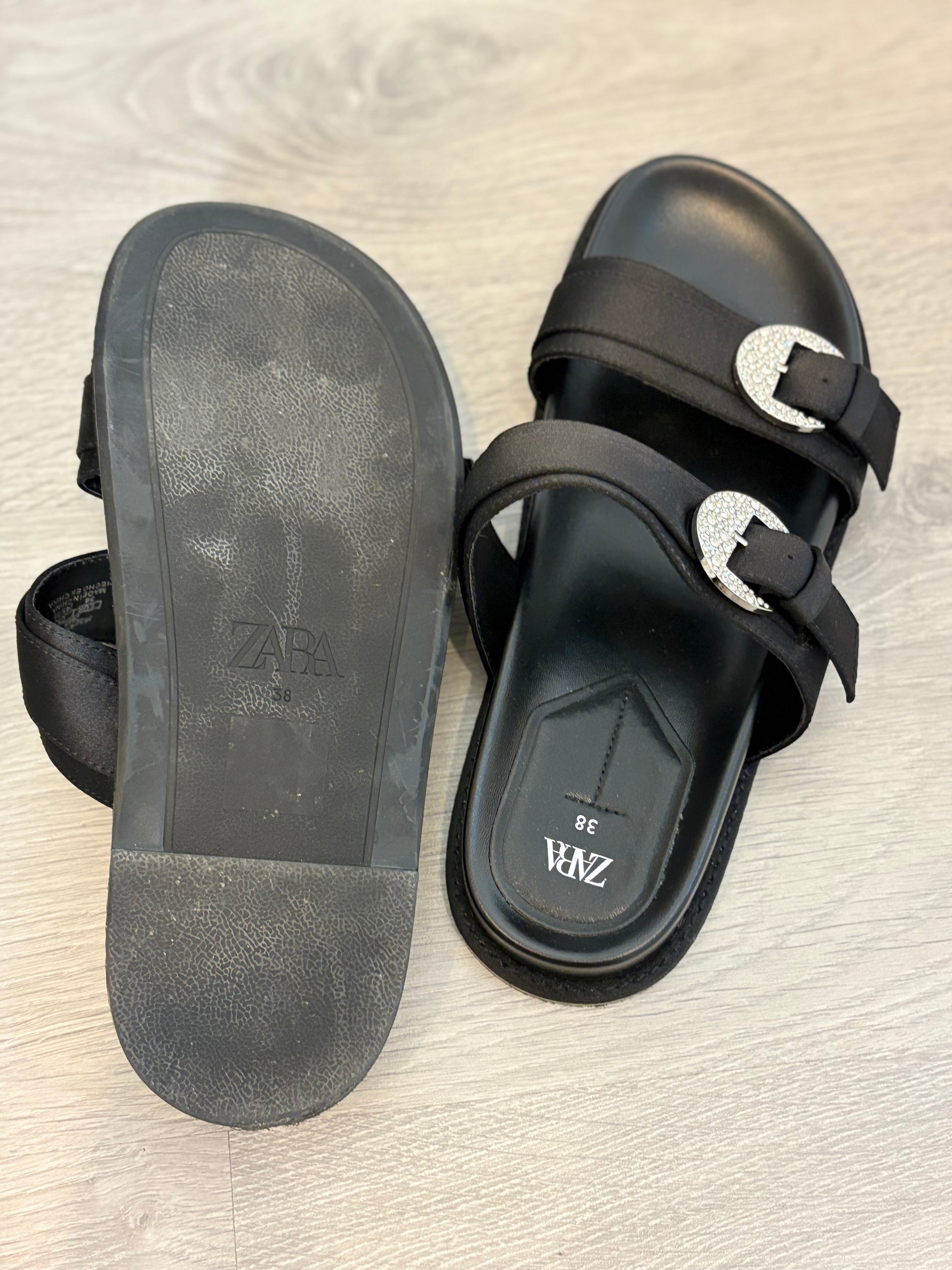 Zapatos Sandalia Negra Zara Mujer Sandalia Plataforma Mujer Negra