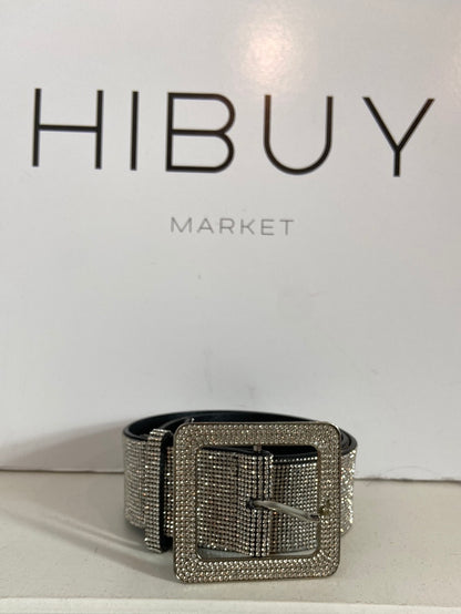 PRIMARK. Silver glitter belt, size XS