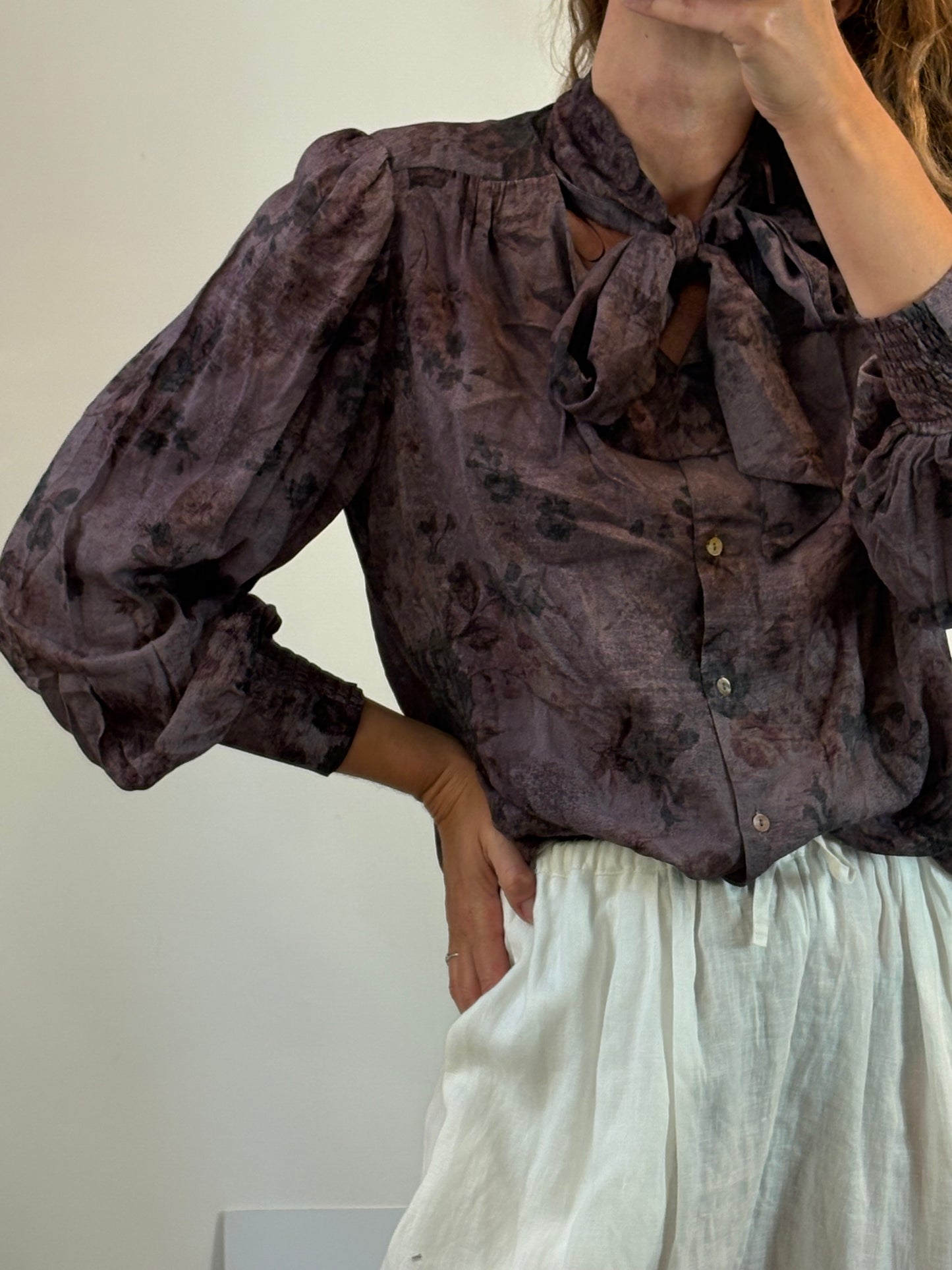 LLOYD´S. Blusa con estampado floral