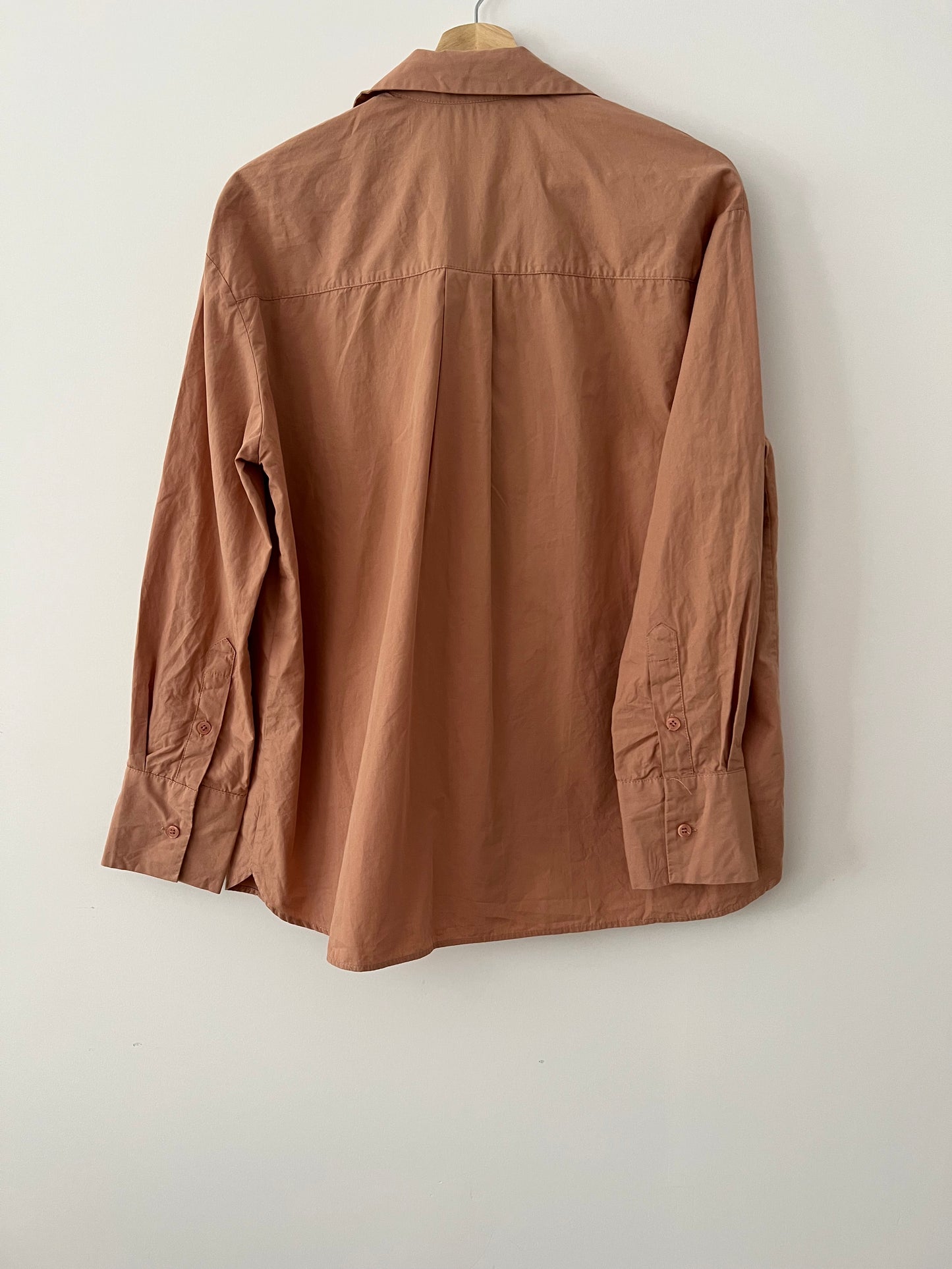 ZARA. Long brown dress TM