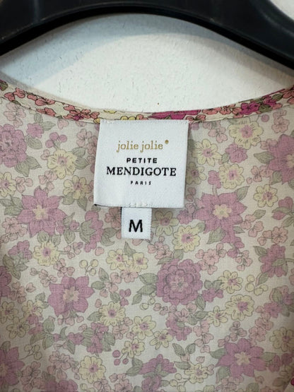 PETITE MENDIGOTE. Vestido estampado flores  cruzado