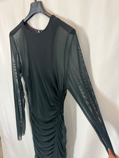 zara tulle dress green Zara | Dresses | Zara Sequinned Tulle Dress