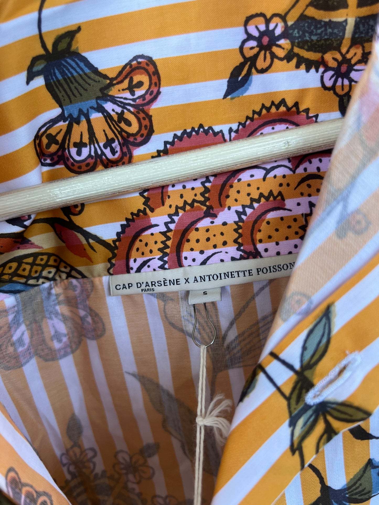 CAP D´ ARSENE. Camisa rayas estampada. T M