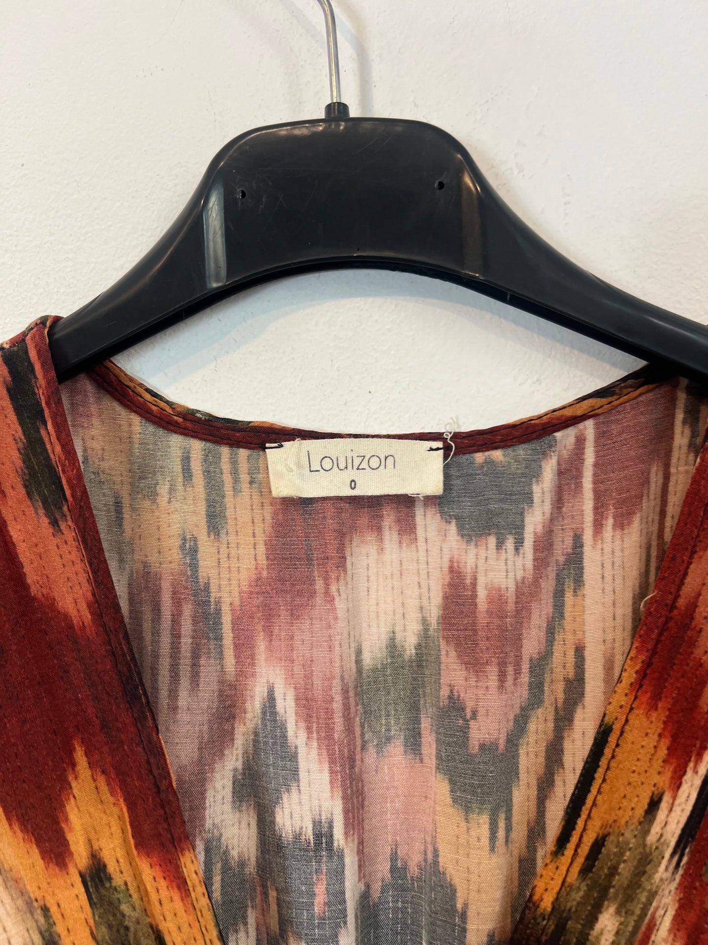 LOUIZON. Vestido largo tie dye T0(xs)