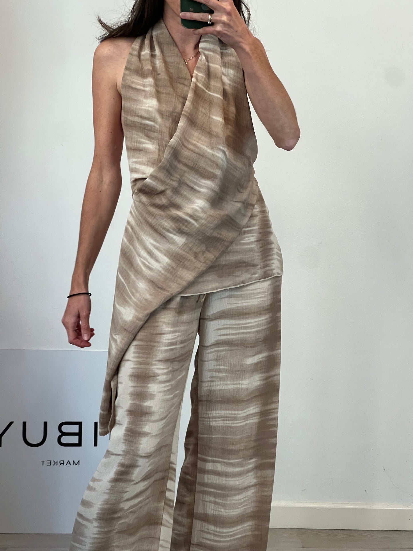 ZARA. Conjunto estampado tie dye