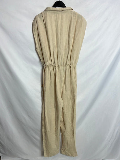 ZARA: Mono largo beige. T S