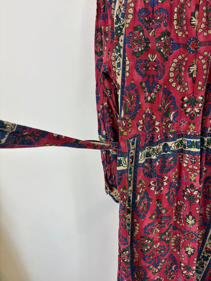 ANTIK BATIK. Vestido largo algodón estampado