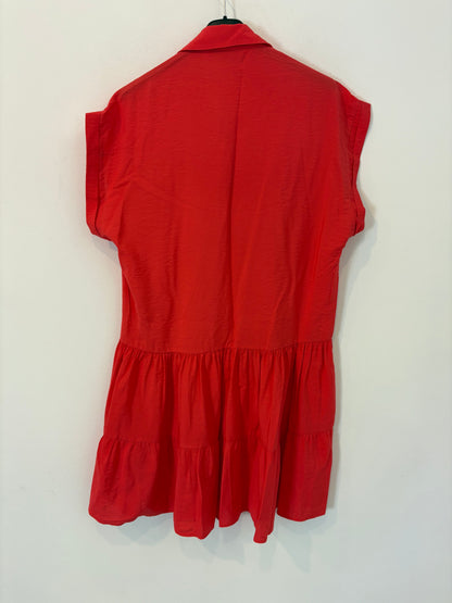 ZARA. Vestido corto detalle botones. T XS