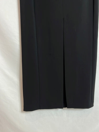 OTRAS. Vestido negro cuello amplio T.u(s)