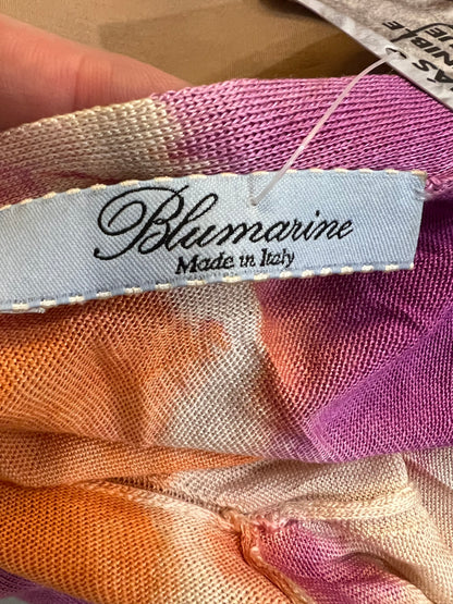 BLUMARINE. Chaqueta punto buganvilla. T s/m