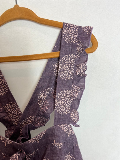 MINÉ. Ranita morada tirantes. T 4 años