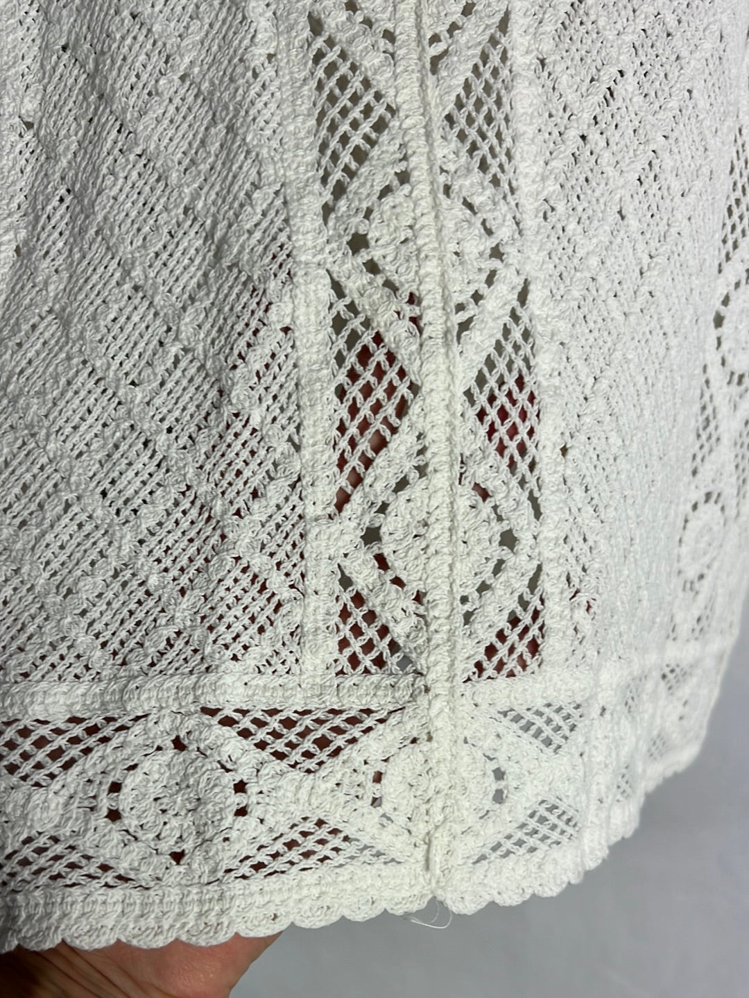 OTRAS. Top calado abotinado detalles. T S