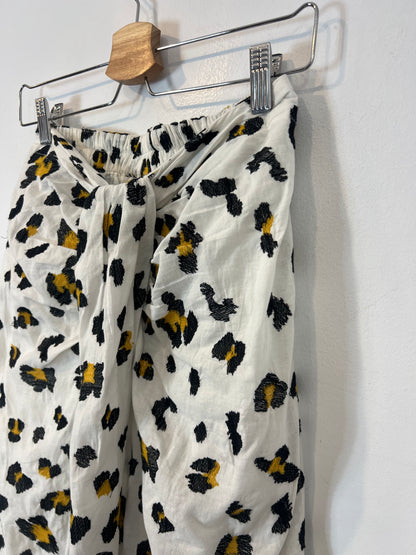 MICHONET. Falda midi efecto pareo. T S