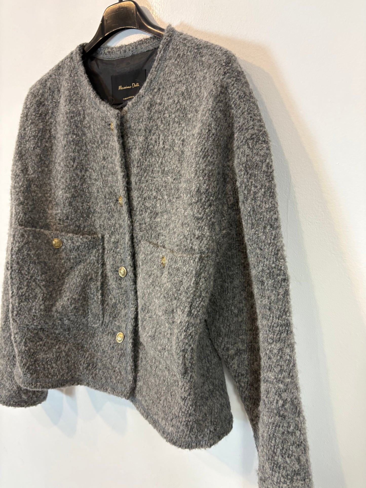 OTHERS. Long knit dress with neckline detail. TS