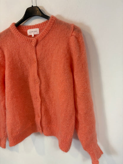 ZARA. Black stretch knit top. TL