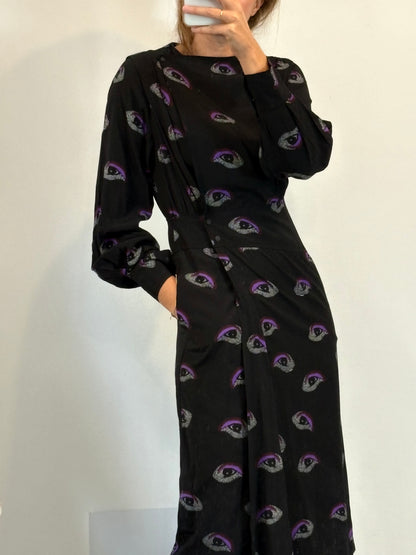 AMEÉ. Sleeveless fringed sweater S.(s)