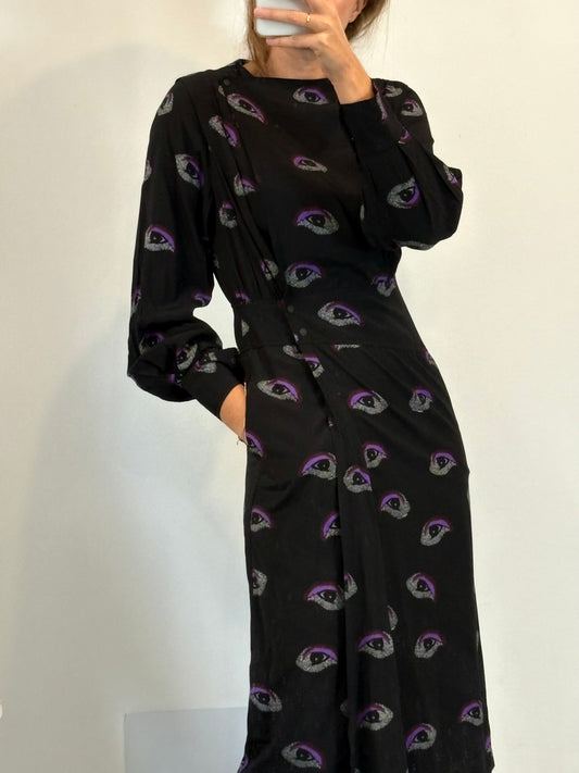 AMEÉ. Sleeveless fringed sweater S.(s)