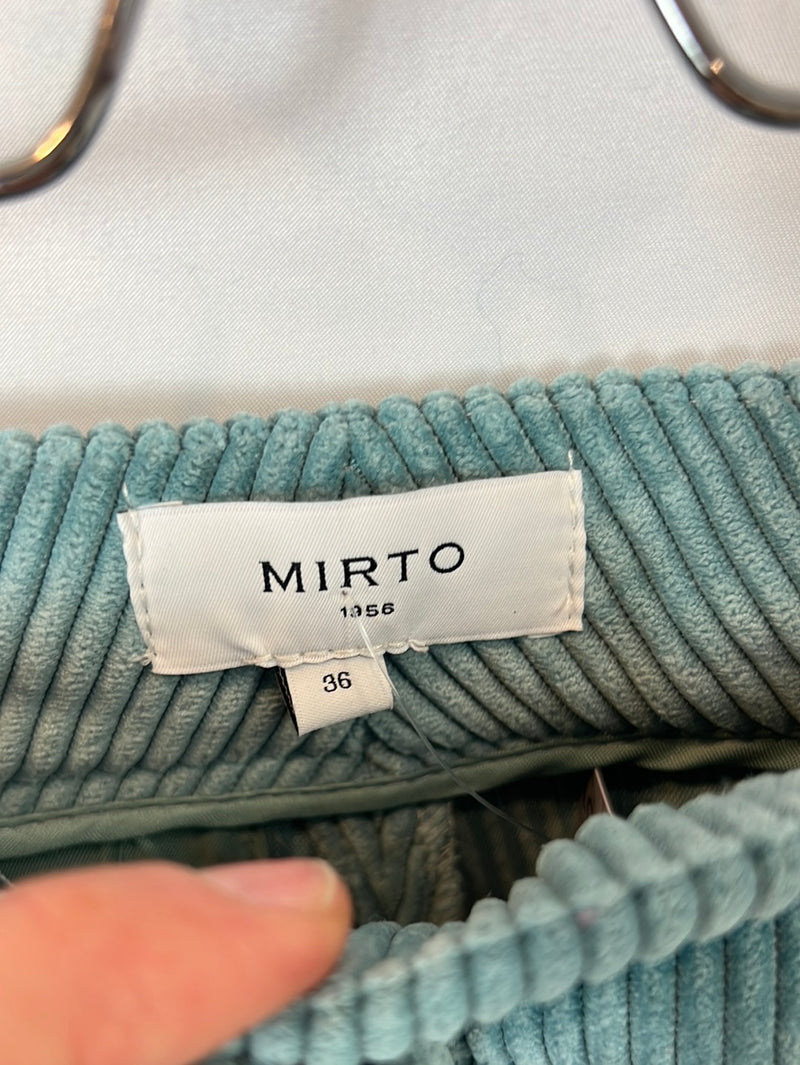 MIRTO. Pantalón pana azul T.36