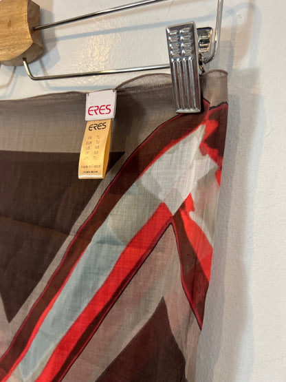 ERES. Pareo estampado geométrico