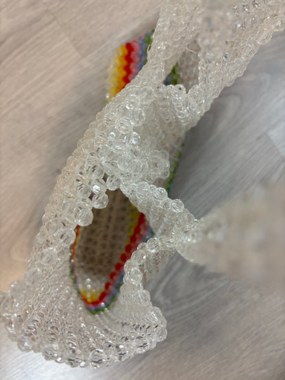 ZARA. Bolso bolas colores