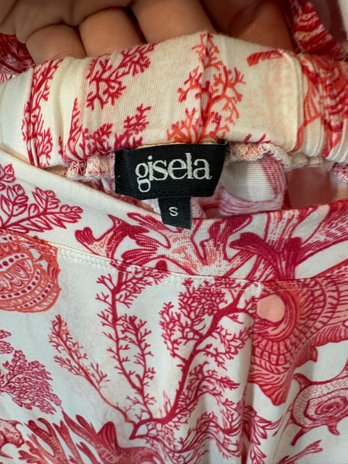 GISELA. Conjunto fluido pijamero estampado