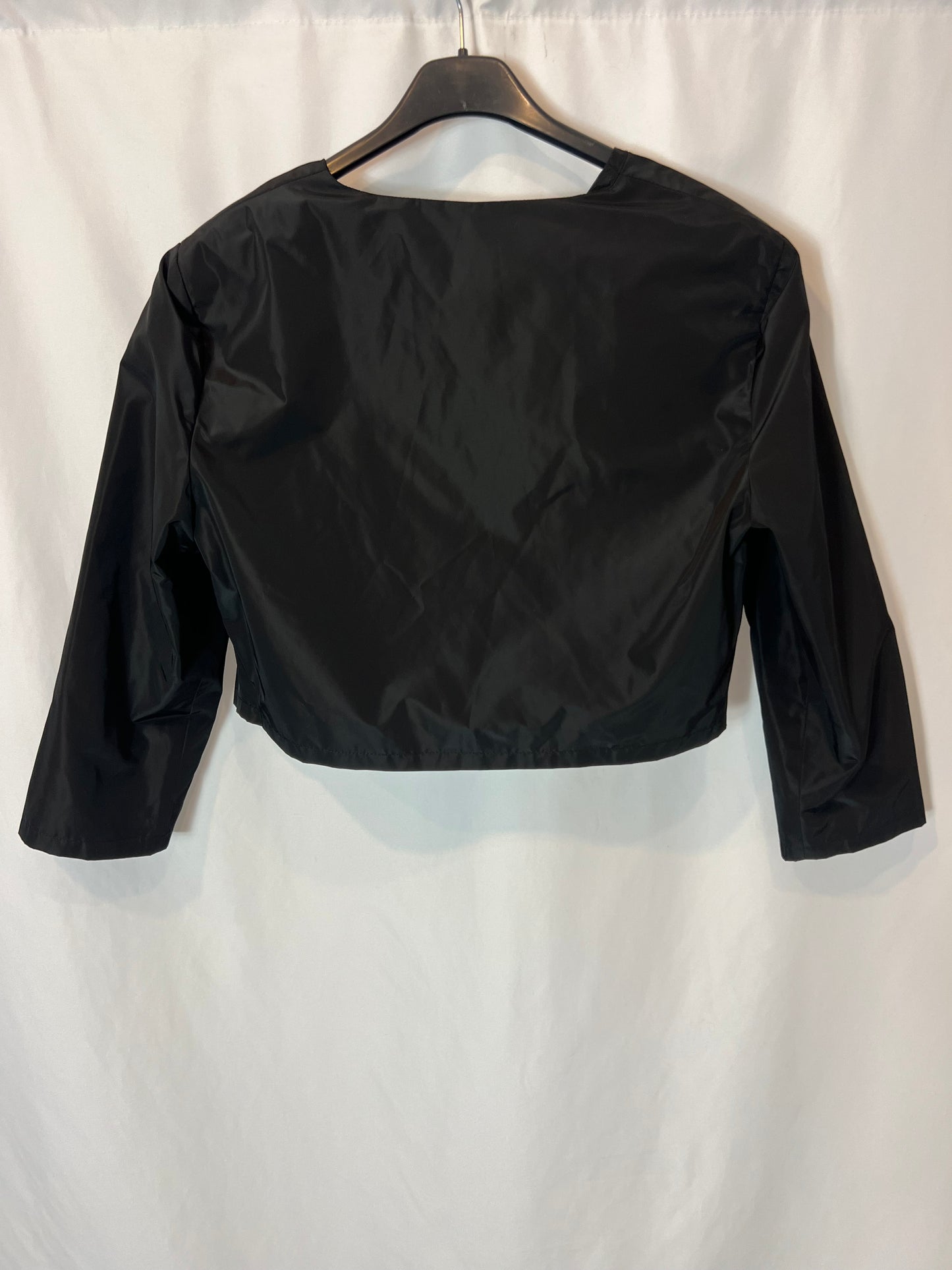 GEORGES RECH. Satin black bullfighter T.38