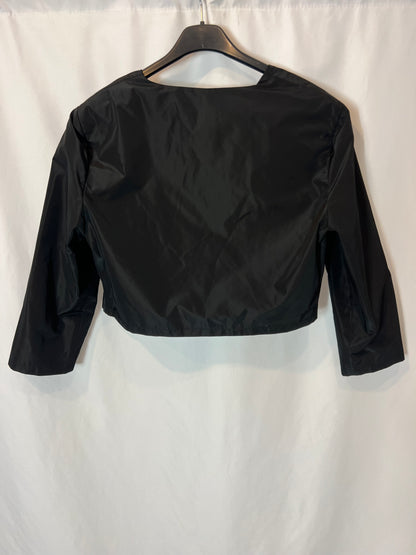 GEORGES RECH. Satin black bullfighter T.38