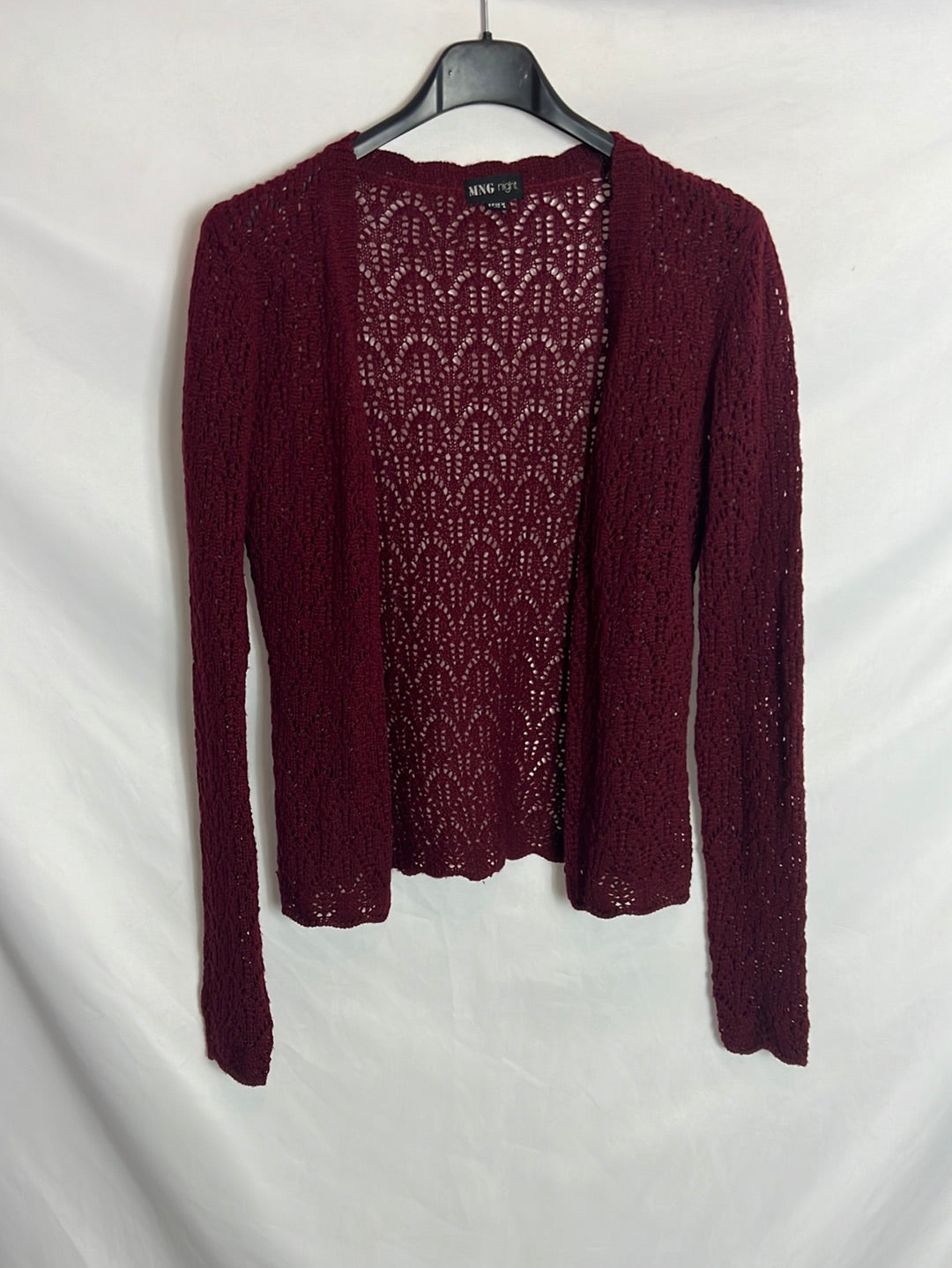 MANGO. Rebeca burdeos calada. TM