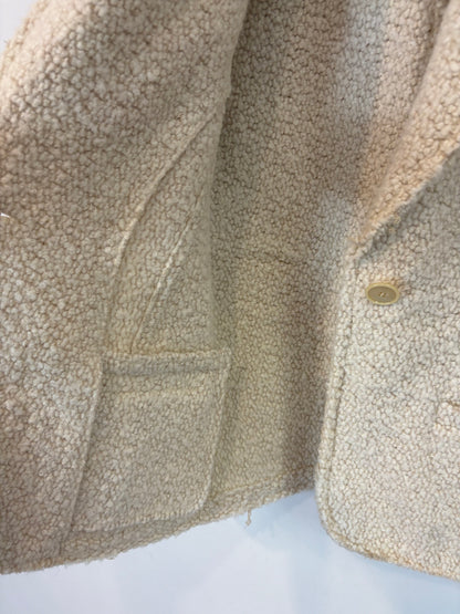 ISABEL  MARANT. Blazer borrego detalle manga