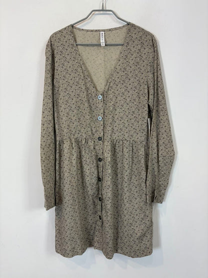 RVCA. Vestido corto estampado