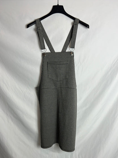 C&amp;A. Mini checked dungarees. TM