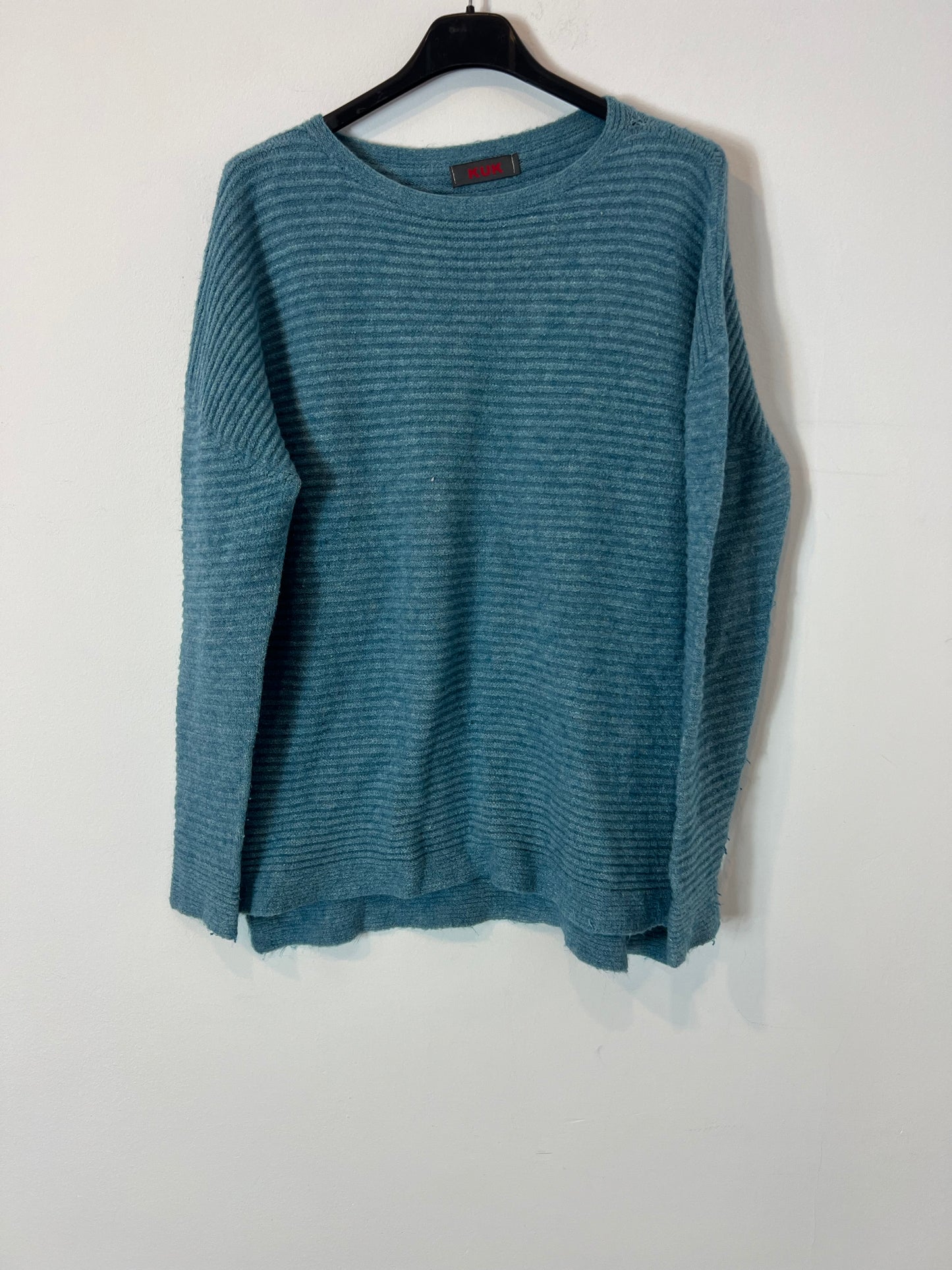 KUK. Jersey azul textura. T M