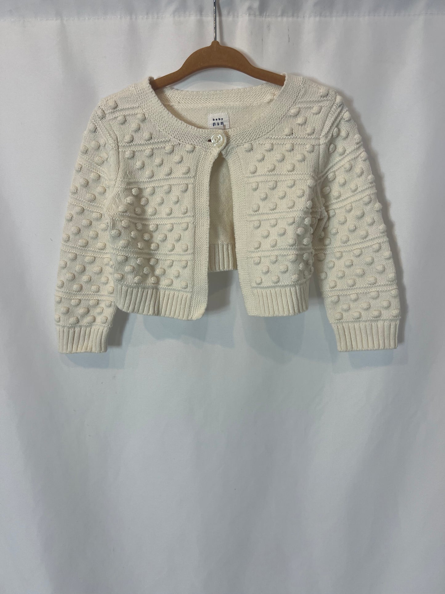 GAP. Chaqueta punto bodoques. T 6-12 meses