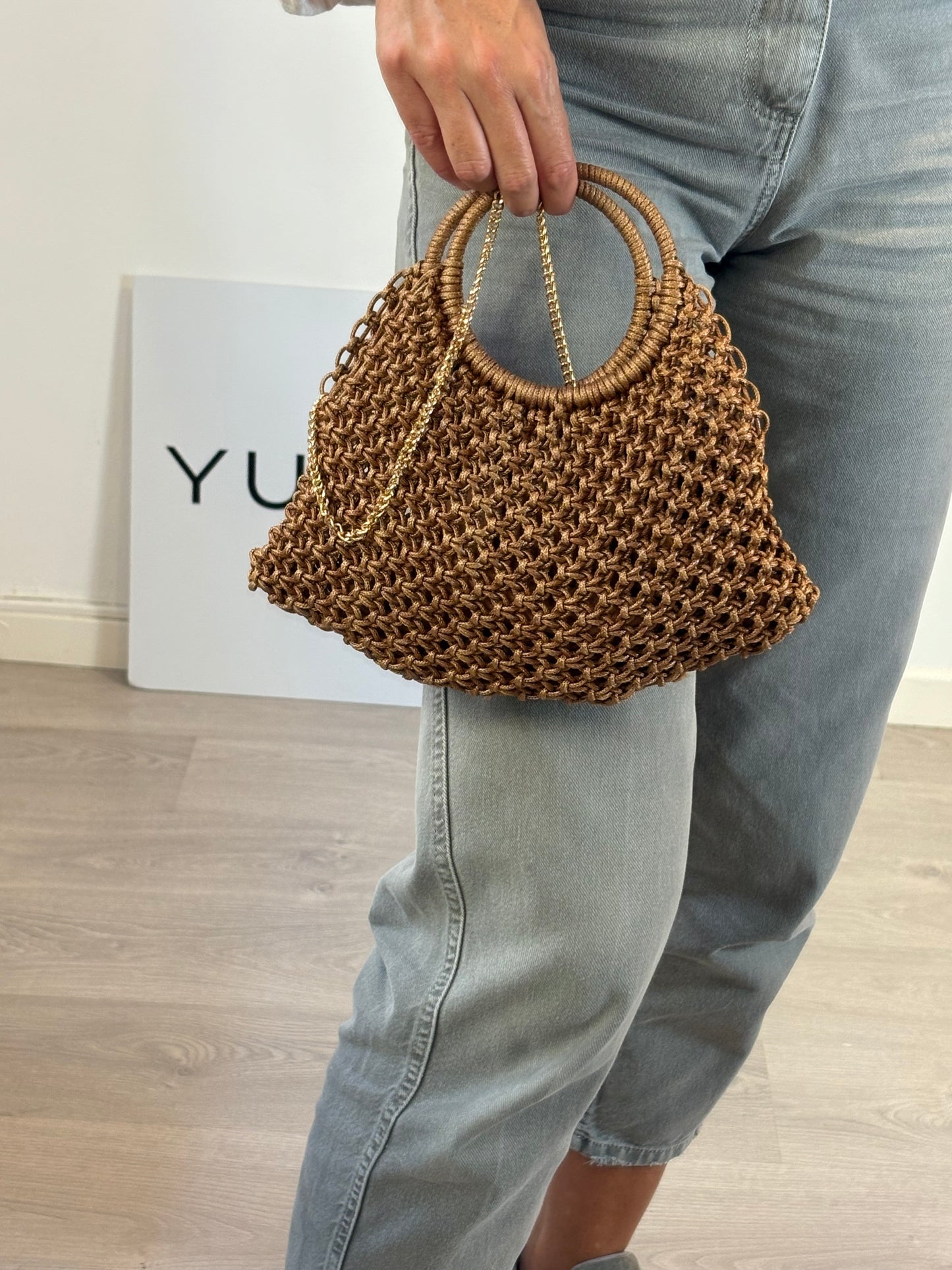 BARILOCHE. Houndstooth trousers size 36