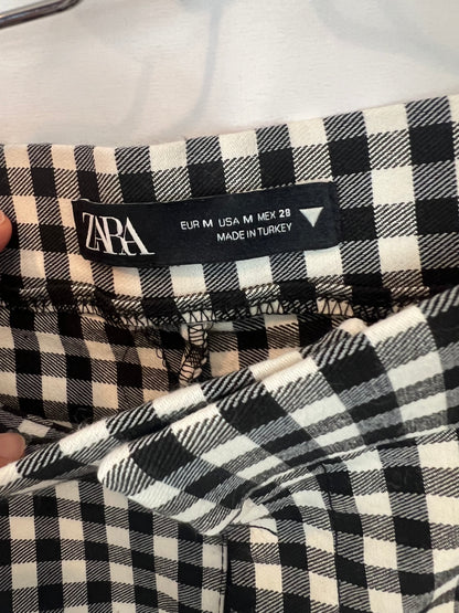 ZARA. Pantalón cuadros vichy. T M
