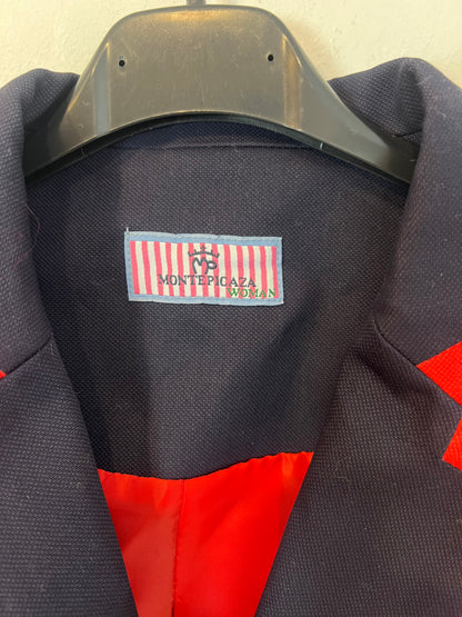 MONTEPICAZA. Blazer azul escudo