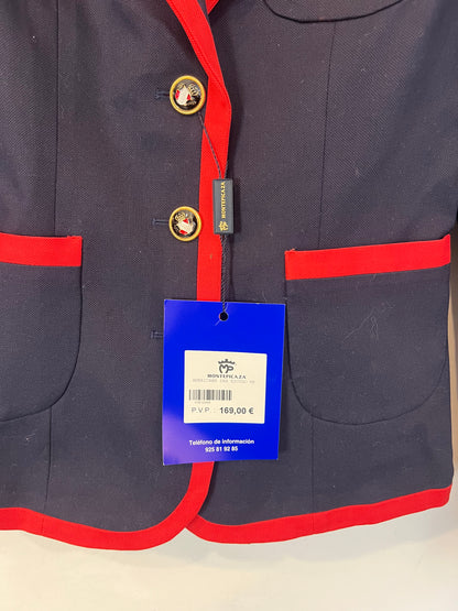 MONTEPICAZA. Blazer azul escudo