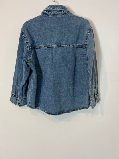 ZARA. Camisa denim manga larga. T 6 años
