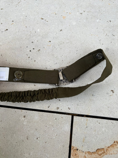 OTHER. Fabric belt with clasp closure. Size 34