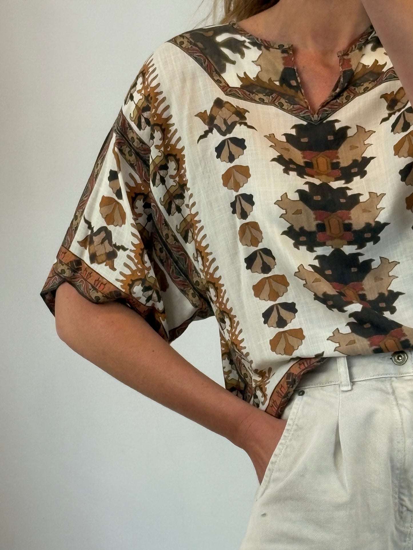 ISABEL MARANT. Blusa modal estampado