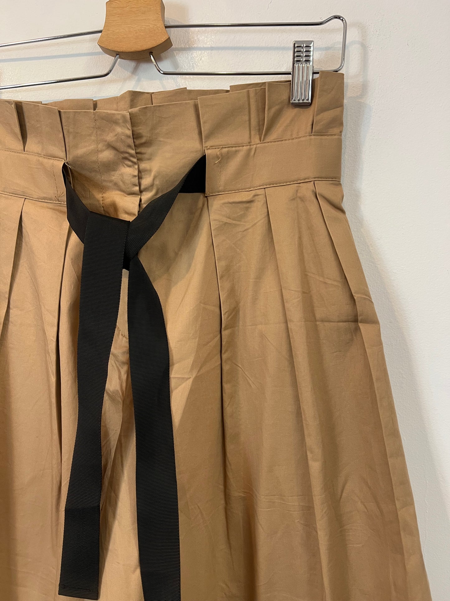 MULAYA. Pantalón camel culotte T.m