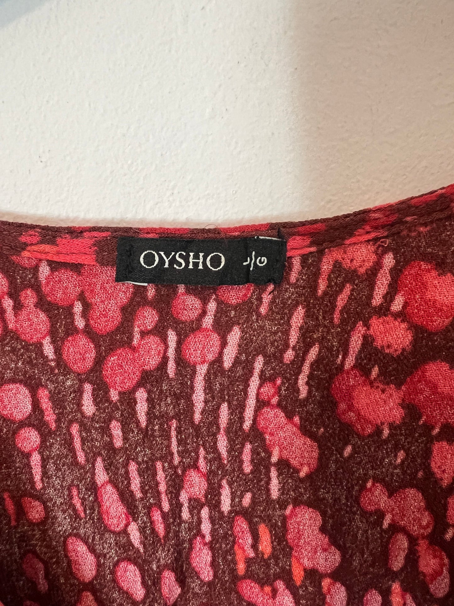 OYSHO. Long buttoned dress Tl