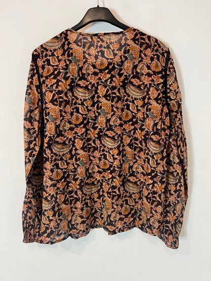 MAISON HOTEL. Floral cotton blouse Ts