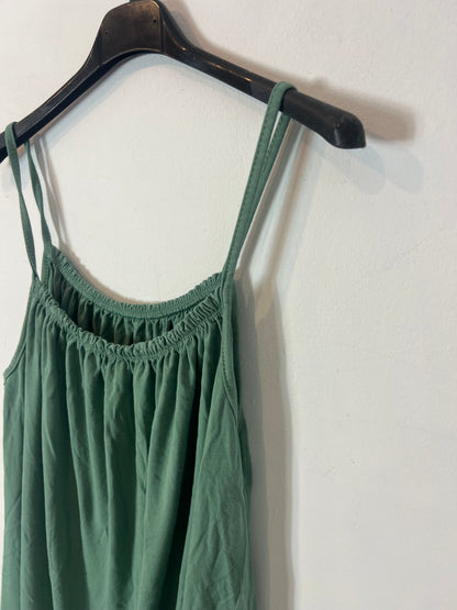 OTRAS. Top verde agua fluido. T S/M