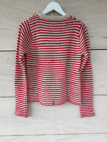 ZADIG & VOLTAIRE. Jersey lana rayas