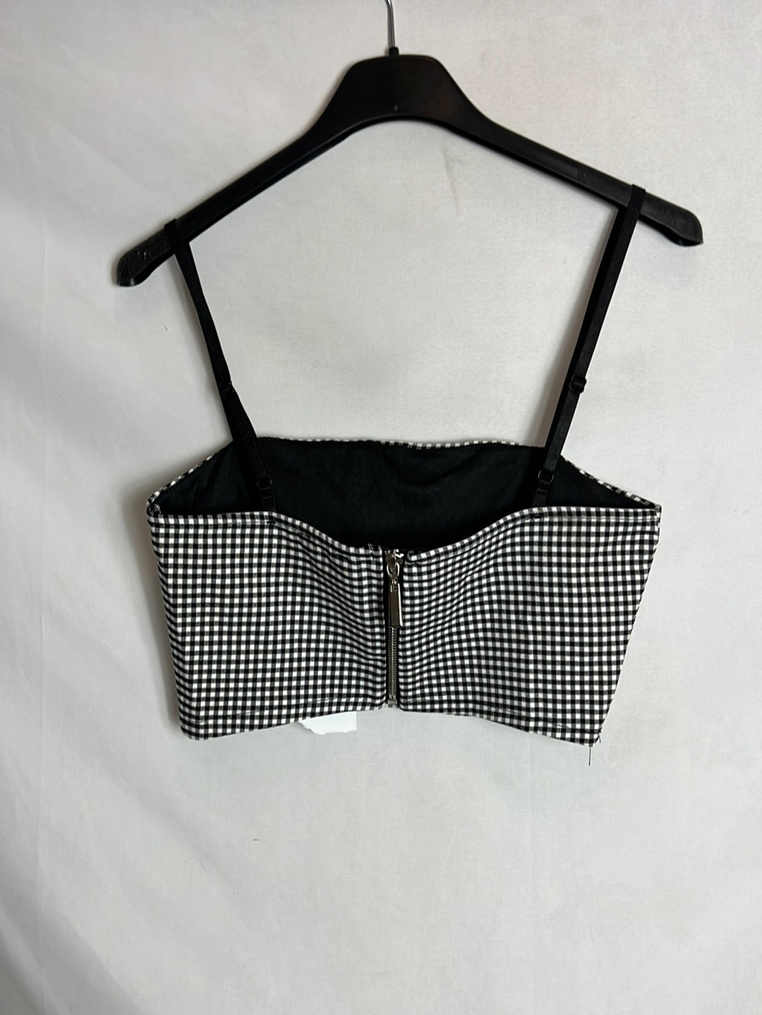 ZOE SHOP. Total look vichy top y falda. T S/M