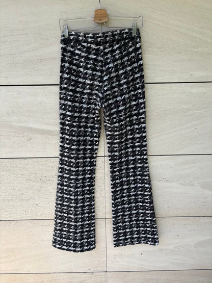 CAMBIO. Pantalón tweed hilos brillo