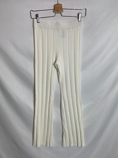 H&amp;M. T.xs ribbed knit trousers