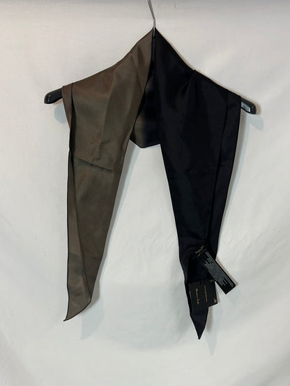 MASSIMO DUTTI. Pañuelo seda bicolor